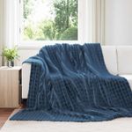 Casa si Gradina - Textile si covoare - Lenjerii de pat - Cearceafuri de pat - Paturi 6 pcs Albastru marin 270 x 240 cm Molton - Infinity.ro