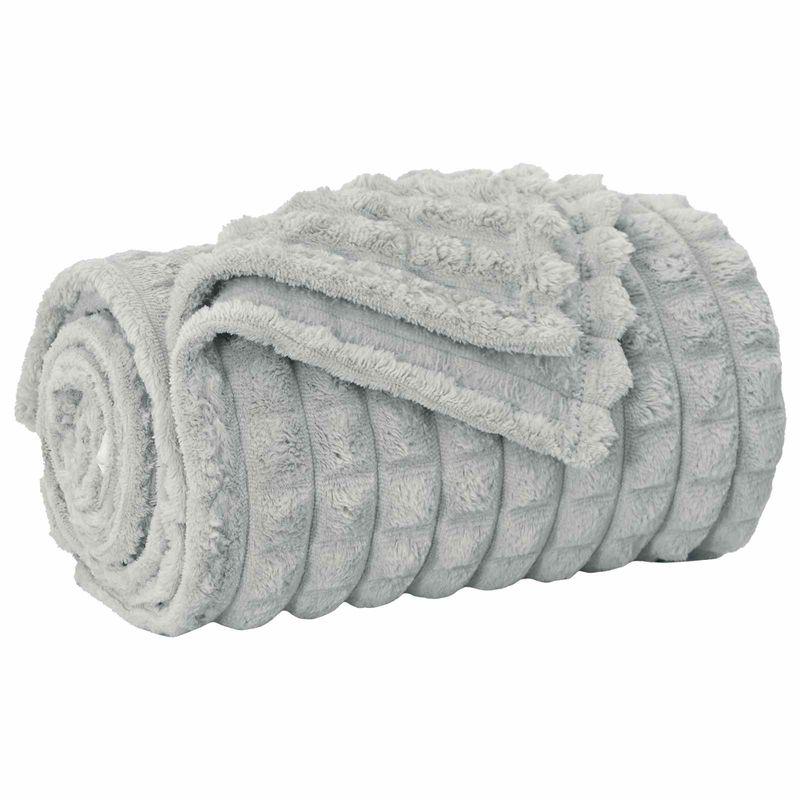 Casa si Gradina - Textile si covoare - Lenjerii de pat - Cearceafuri de pat - Paturi 6 pcs Gri 240 x 220 cm Molton - Infinity.ro