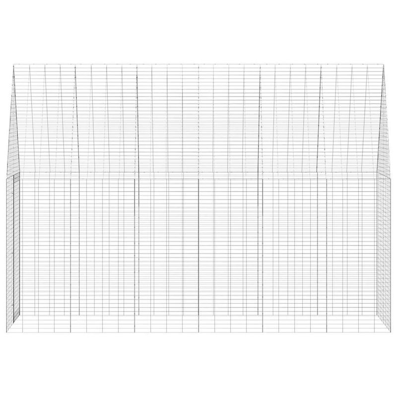 Petshop - Accesorii petshop - Culcusuri si custi - Custi interior si exterior - Custodie pentru iepuri Argintiu 300 x 100 x 210 cm - Infinity.ro