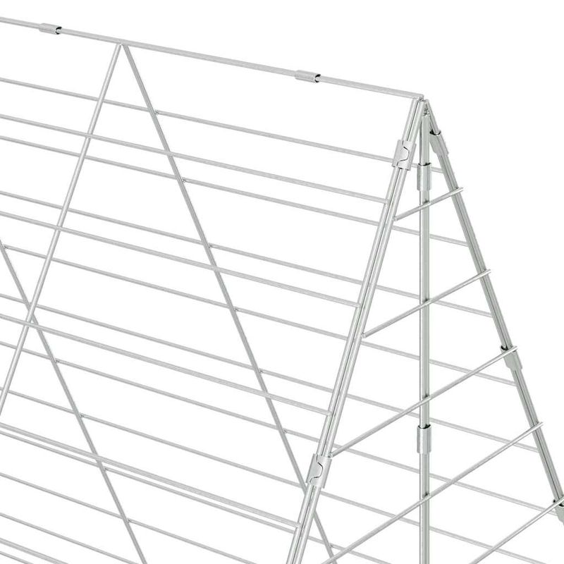 Petshop - Accesorii petshop - Culcusuri si custi - Custi interior si exterior - Custodie pentru iepuri Argintiu 300 x 100 x 210 cm - Infinity.ro