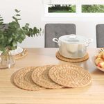 Casa si Gradina - Textile si covoare - Textile bucatarie - Servete si naproane - Servete de Masa tesute rotunde 10 pcs natural Ø 30 cm - Infinity.ro