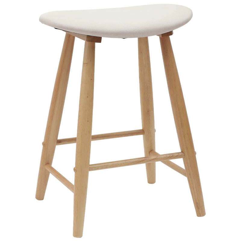 Casa si Gradina - Mobilier - Scaune si fotolii - Scaune - Scaune de dining 2 pcs natural 46 x 37 x 63 cm - Infinity.ro