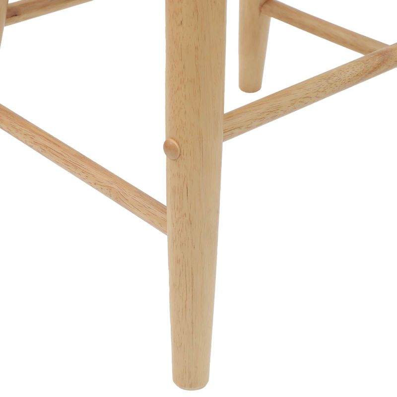 Casa si Gradina - Mobilier - Scaune si fotolii - Scaune - Scaune de dining 2 pcs natural 46 x 37 x 63 cm - Infinity.ro