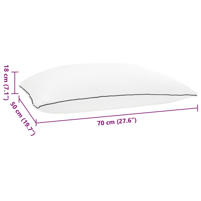 Casa si Gradina - Textile si covoare - Perne si pilote - Perne - Perna de Somn Alb 70 x 50 x 18 cm - Infinity.ro