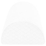 Casa si Gradina - Textile si covoare - Perne si pilote - Perne - Perna pentru Picioare Simplu Alb 52 x 20 x 12 cm - Infinity.ro