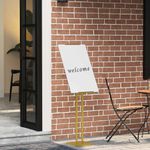 Casa si Gradina - Decoratiuni - Pereti despartitori si paravane - Panouri pentru Targuri Auriu 26,5 x 26,5 x 127 cm Otel - Infinity.ro