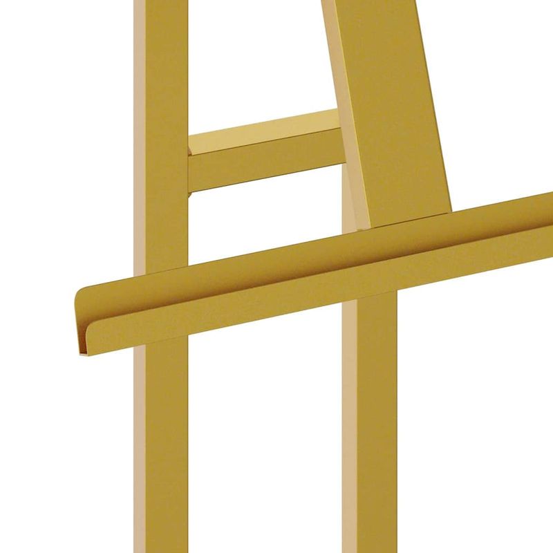 Casa si Gradina - Decoratiuni - Pereti despartitori si paravane - Panouri pentru Targuri Auriu 26,5 x 26,5 x 127 cm Otel - Infinity.ro