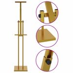 Casa si Gradina - Decoratiuni - Pereti despartitori si paravane - Panouri pentru Targuri Auriu 26,5 x 26,5 x 127 cm Otel - Infinity.ro