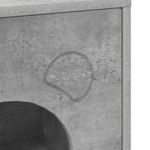 Petshop - Accesorii petshop - Jucarii animale - Ansambluri de joaca - Casa pentru pisici Beton 42,5 x 40 x 53 cm Lemn compozit - Infinity.ro