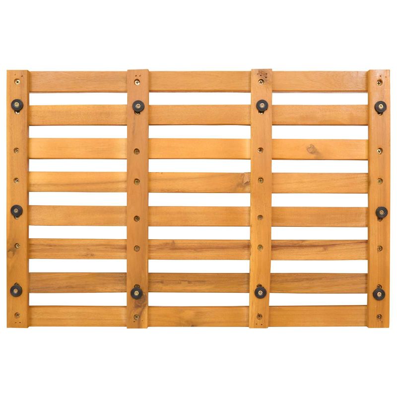 Casa si Gradina - Textile si covoare - Covoare - Covorase baie - Covoras de baie Simplu Maro 100 x 53 cm lemn - Infinity.ro