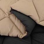 Casa si Gradina - Textile si covoare - Perne si pilote - Pilote - Duvet complet pe tot parcursul anului Negru si Taupe - Infinity.ro