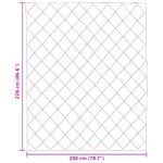 Casa si Gradina - Textile si covoare - Pături și cuverturi - Pături - Duvet complet pe tot parcursul anului Antracit 220 x 200 cm - Infinity.ro