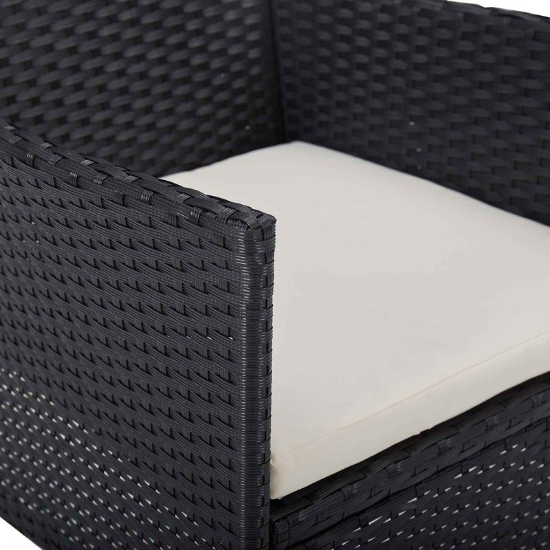 Casa si Gradina - Gradina si terasa - Mobilier exterior - Seturi mobila gradina - Set de Mobilier 5 pcs Negru - Infinity.ro