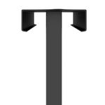 Casa si Gradina - Decoratiuni - Pereti despartitori si paravane - Panouri pentru Targuri Negru 30 x 24 x 214 cm Otel - Infinity.ro