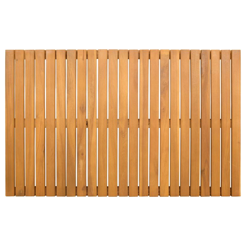 Casa si Gradina - Textile si covoare - Covoare - Covorase baie - Covoras de baie Simplu Maro 80 x 50 cm lemn - Infinity.ro