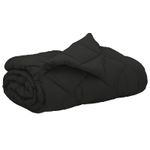 Casa si Gradina - Textile si covoare - Perne si pilote - Pilote - Pilota de vara Negru 240 x 260 cm Microfibra - Infinity.ro