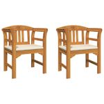 Casa si Gradina - Gradina si terasa - Mobilier exterior - Bancute de gradina - Banca cu perna Finisaj cu ulei natural 68,5 x 46 x 82,5 cm - Infinity.ro