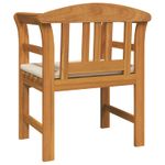Casa si Gradina - Gradina si terasa - Mobilier exterior - Bancute de gradina - Banca cu perna Finisaj cu ulei natural 68,5 x 46 x 82,5 cm - Infinity.ro