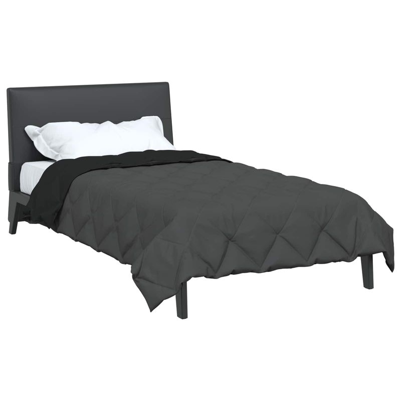 Casa si Gradina - Textile si covoare - Perne si pilote - Pilote - Pilota de vara Negru si antracit 220 x 140 cm Microfibra - Infinity.ro