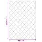 Casa si Gradina - Textile si covoare - Pături și cuverturi - Pături - Duvet de iarna Antracit si Taupe 200 x 155 cm Microfibra - Infinity.ro