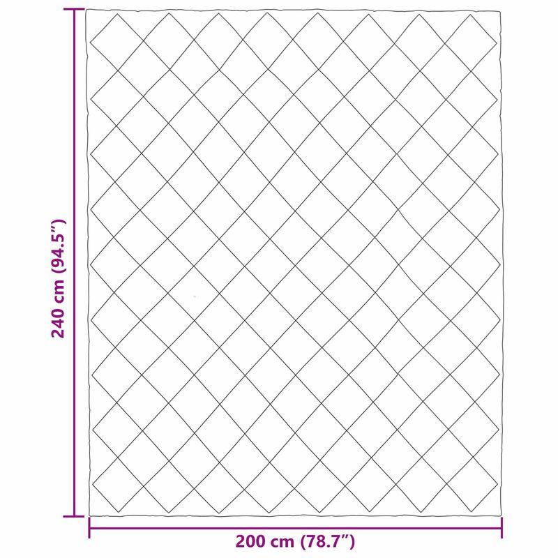 Casa si Gradina - Textile si covoare - Pături și cuverturi - Pături - Duvet complet pe tot parcursul anului Verde 240 x 200 cm - Infinity.ro