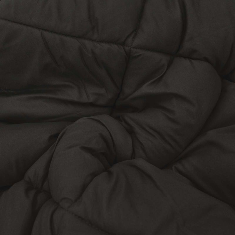 Casa si Gradina - Textile si covoare - Perne si pilote - Pilote - Pilota de vara Negru si Taupe 220 x 135 cm Microfibra - Infinity.ro