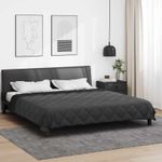 Casa si Gradina - Textile si covoare - Perne si pilote - Pilote - Duvet complet pe tot parcursul anului Negru si antracit - Infinity.ro