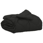 Casa si Gradina - Textile si covoare - Pături și cuverturi - Pături - Pilota de vara Negru 220 x 155 cm Microfibra - Infinity.ro