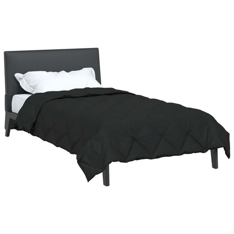 Casa si Gradina - Textile si covoare - Perne si pilote - Pilote - Duvet complet pe tot parcursul anului Negru 220 x 140 cm - Infinity.ro