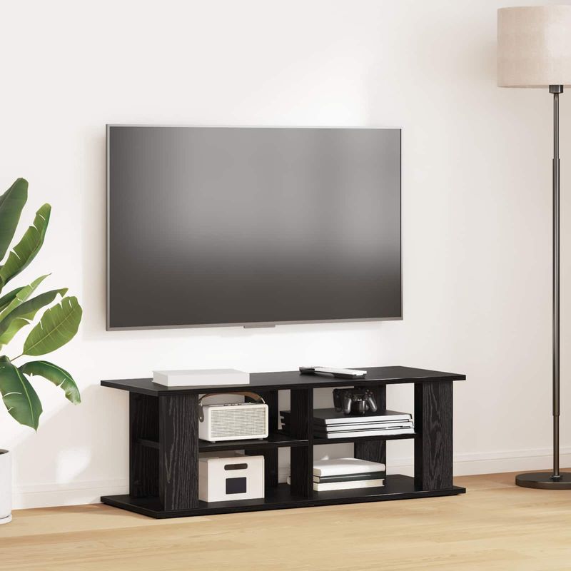 Casa si Gradina - Mobilier - Comode si corpuri - Comode - Suport pentru TV Stejar Negru 96 x 35 x 33,5 cm - Infinity.ro