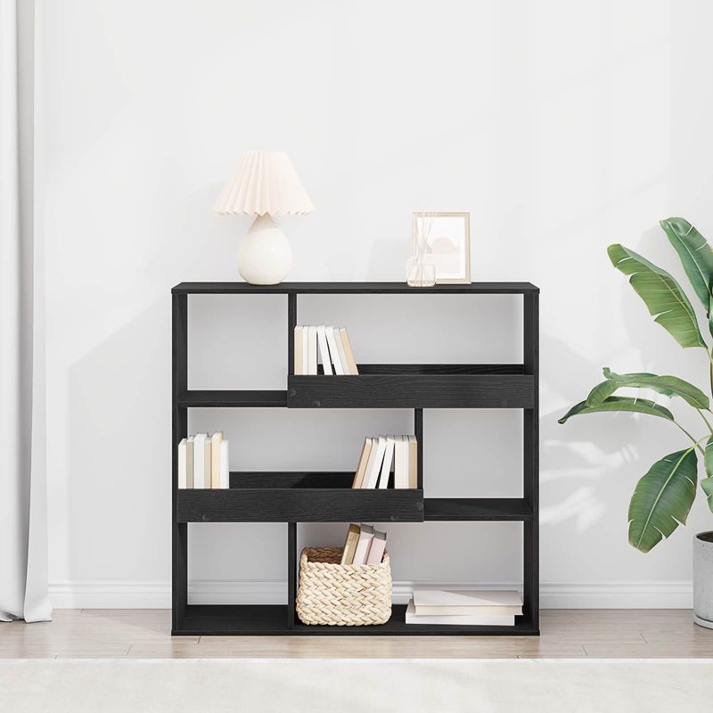 Casa si Gradina - Mobilier - Biblioteci si rafturi - Biblioteci - Raft de carti Stejar Negru 100 x 33 x 94,5 cm Lemn compozit - Infinity.ro