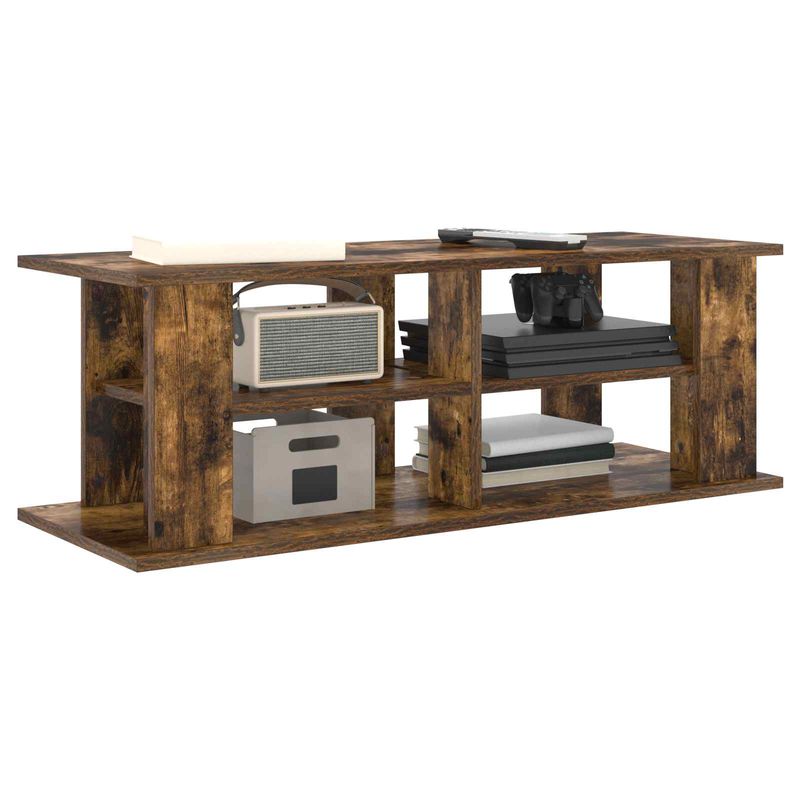 Casa si Gradina - Mobilier - Comode si corpuri - Comode - Suport pentru TV Stejar fumuriu 96 x 35 x 33,5 cm - Infinity.ro