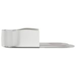 Casa si Gradina - Constructii - Scule de mana si unelte - Accesorii scule de mana - Suport pentru bara de dulap 2 pcs Zinc alb 40 x 18 x 10 mm Fier - Infinity.ro