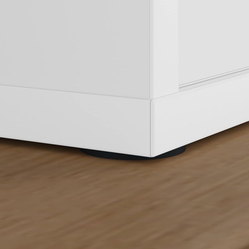 Casa si Gradina - Constructii - Scule de mana si unelte - Accesorii scule de mana - Tampoane pentru Picioare de Mobilier 2 pcs Negru Ø 30 x 2 mm - Infinity.ro