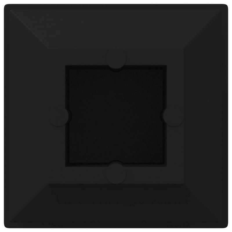 Casa si Gradina - Constructii - Scule de mana si unelte - Accesorii scule de mana - Capete de inchidere 2 pcs Negru 15 x 15 x 15 mm PP - Infinity.ro