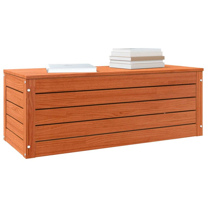 Casa si Gradina - Mobilier - Dulapuri si sifoniere - Dulapuri - Cutie de depozitare cu usa Maroniu cerat 89 x 36,5 x 33 cm - Infinity.ro