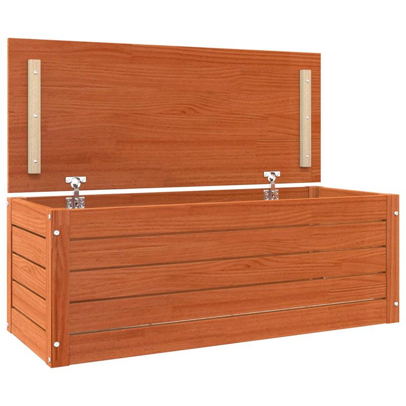 Casa si Gradina - Mobilier - Dulapuri si sifoniere - Dulapuri - Cutie de depozitare cu usa Maroniu cerat 89 x 36,5 x 33 cm - Infinity.ro