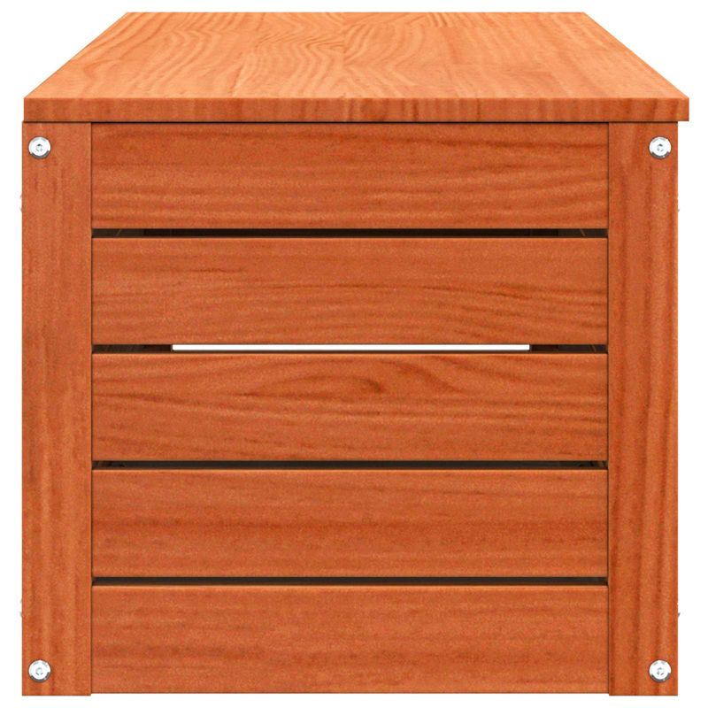 Casa si Gradina - Mobilier - Dulapuri si sifoniere - Dulapuri - Cutie de depozitare cu usa Maroniu cerat 89 x 36,5 x 33 cm - Infinity.ro