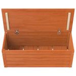 Casa si Gradina - Mobilier - Dulapuri si sifoniere - Dulapuri - Cutie de depozitare cu usa Maroniu cerat 89 x 36,5 x 33 cm - Infinity.ro