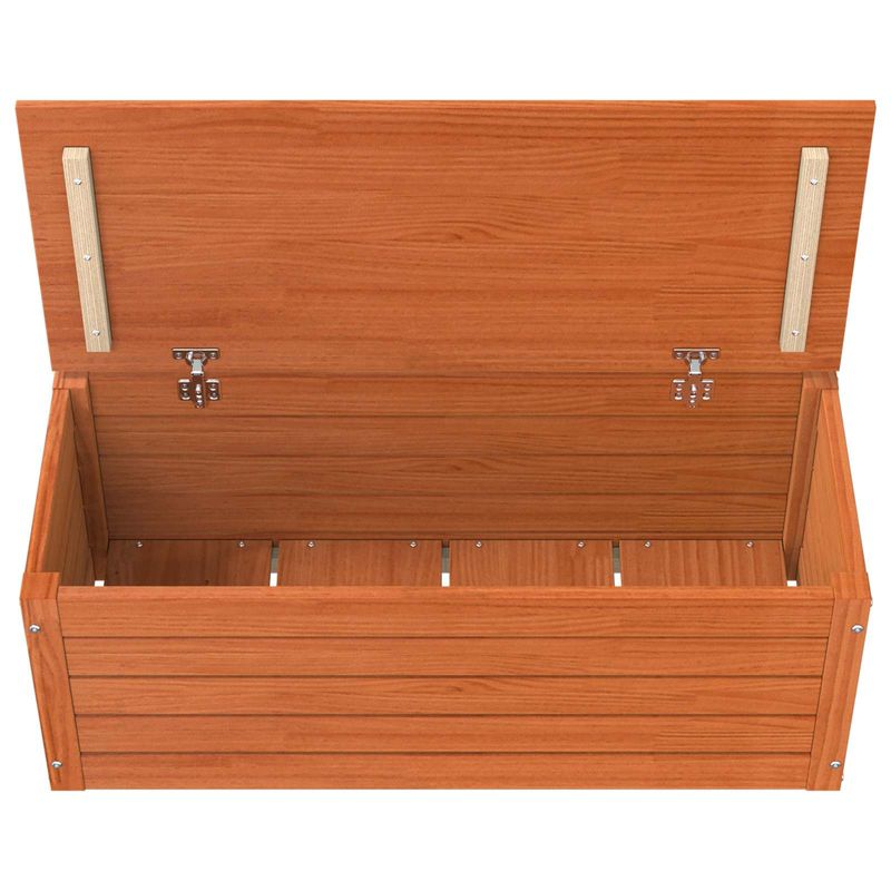 Casa si Gradina - Mobilier - Dulapuri si sifoniere - Dulapuri - Cutie de depozitare cu usa Maroniu cerat 89 x 36,5 x 33 cm - Infinity.ro