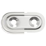 Casa si Gradina - Constructii - Scule de mana si unelte - Accesorii scule de mana - Suport pentru bara de dulap 12 pcs Zinc alb 40 x 18 x 10 mm - Infinity.ro