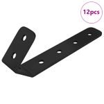 Casa si Gradina - Constructii - Scule de mana si unelte - Accesorii scule de mana - Carlige 12 pcs Negru M5 x 110 mm Fier - Infinity.ro