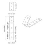 Casa si Gradina - Constructii - Scule de mana si unelte - Accesorii scule de mana - Carlige 12 pcs Negru M5 x 110 mm Fier - Infinity.ro