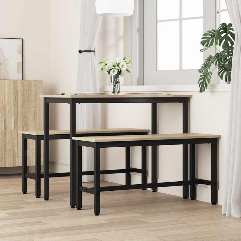 Casa si Gradina - Mobilier - Canapele si coltare - Banchete - Banca de Dining Stejar Sonoma 100 x 32,5 x 48,5 cm - Infinity.ro