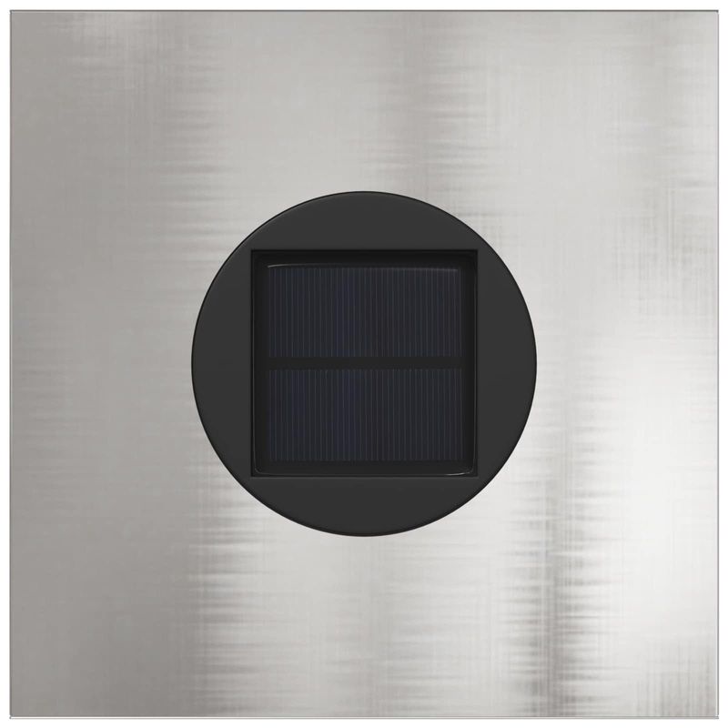 Casa si Gradina - Corpuri si surse de iluminat - Iluminat exterior - Felinare - Lumina LED Solara pentru Alei 2 pcs Otel inoxidabil - Infinity.ro