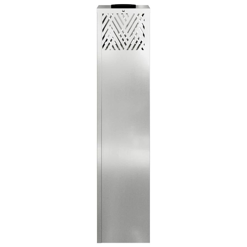 Casa si Gradina - Corpuri si surse de iluminat - Iluminat exterior - Felinare - Lumina LED Solara pentru Alei 2 pcs Galvanizat Galvanizat - Infinity.ro
