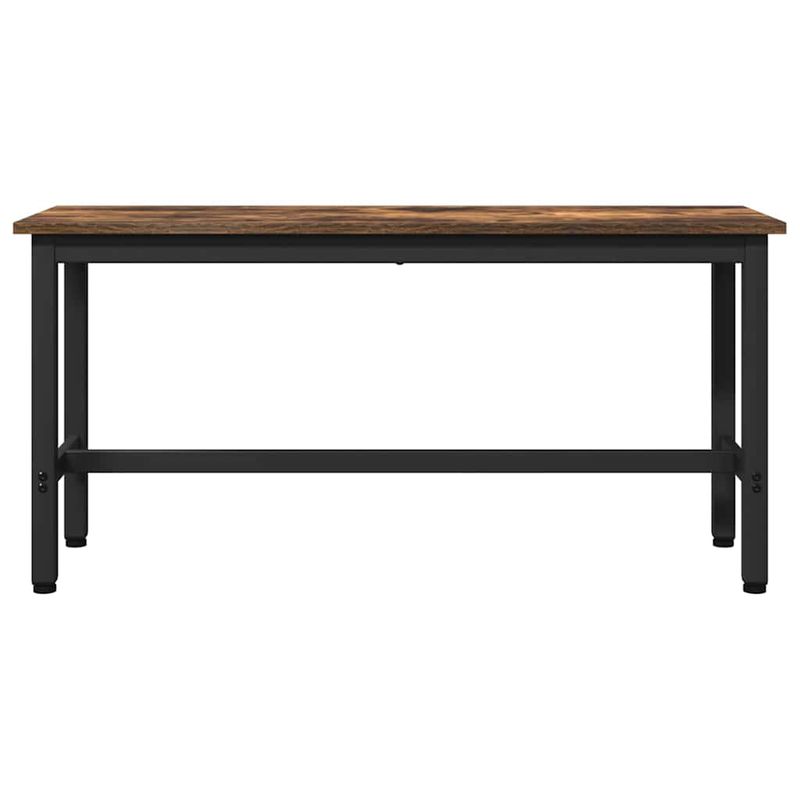 Casa si Gradina - Mobilier - Canapele si coltare - Banchete - Banca de Dining 2 pcs Stejar fumuriu 100 x 32,5 x 48,5 cm - Infinity.ro