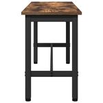 Casa si Gradina - Mobilier - Canapele si coltare - Banchete - Banca de Dining 2 pcs Stejar fumuriu 100 x 32,5 x 48,5 cm - Infinity.ro