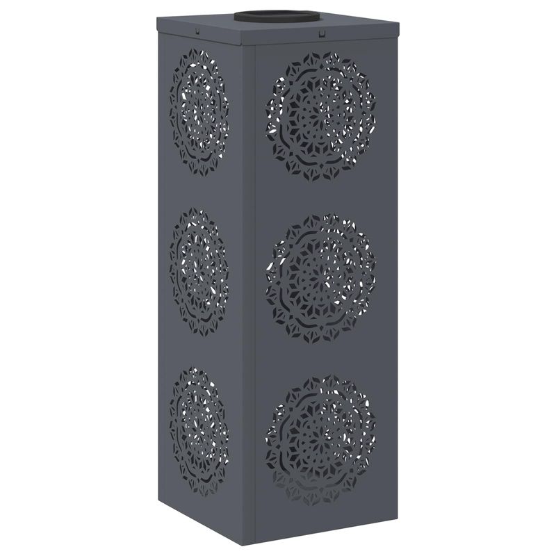 Casa si Gradina - Corpuri si surse de iluminat - Iluminat exterior - Felinare - Lumina LED Solara pentru Alei 2 pcs Antracit - Infinity.ro