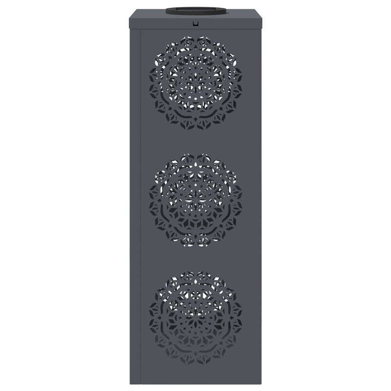 Casa si Gradina - Corpuri si surse de iluminat - Iluminat exterior - Felinare - Lumina LED Solara pentru Alei 2 pcs Antracit - Infinity.ro